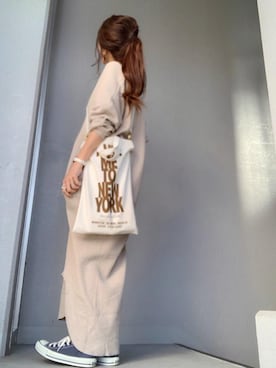 cheryさん（レディース・156cm）の春コーディネート