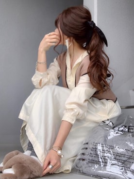 cheryさん（レディース・156cm）の春コーディネート