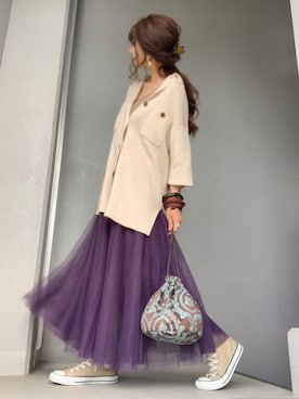 cheryさん（レディース・156cm）の春コーディネート