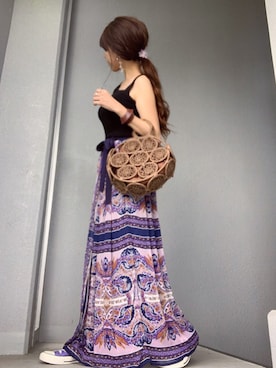 cheryさん（レディース・156cm）の夏コーディネート