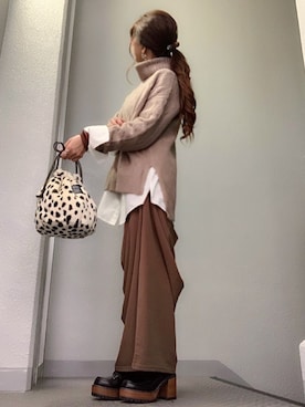 cheryさん（レディース・156cm）の秋コーディネート