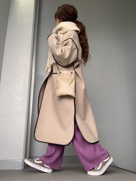 cheryさん（レディース・156cm）の冬コーディネート