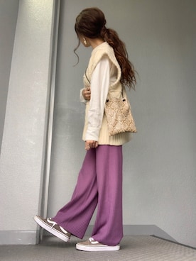 cheryさん（レディース・156cm）の冬コーディネート