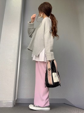 cheryさん（レディース・156cm）の冬コーディネート