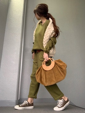 cheryさん（レディース・156cm）の冬コーディネート