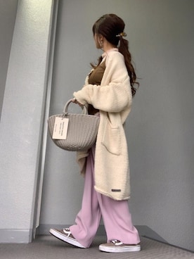 cheryさん（レディース・156cm）の冬コーディネート