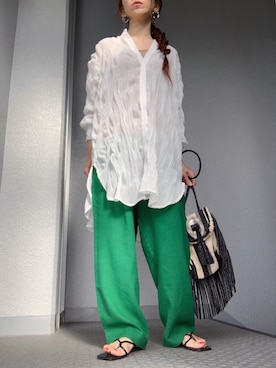 cheryさん（レディース・156cm）の夏コーディネート