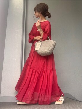 cheryさん（レディース・156cm）の夏コーディネート