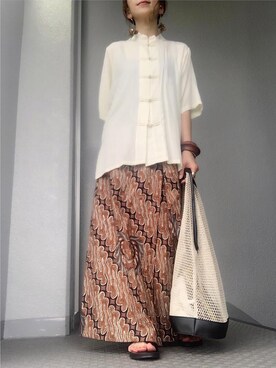 cheryさん（レディース・156cm）の夏コーディネート