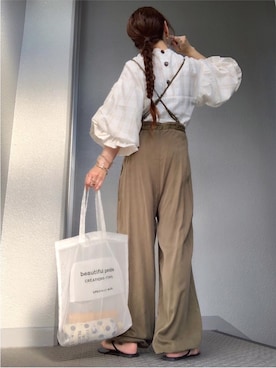 cheryさん(レディース・156cm)の夏コーディネート