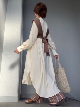 cheryさん（レディース・156cm）の夏コーディネート