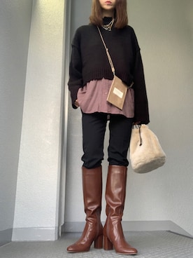 cheryさん(レディース・156cm)の秋コーディネート