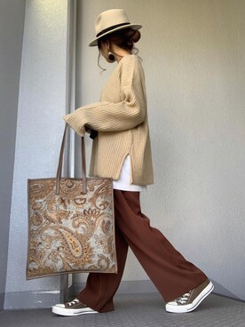 cheryさん(レディース・156cm)の秋コーディネート