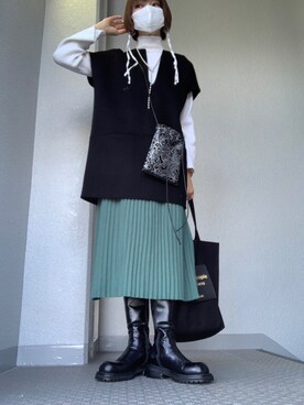 cheryさん(レディース・156cm)の冬コーディネート