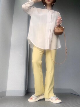 「RECTANGLE」｜cheryさん（レディース・156cm）の春コーディネート