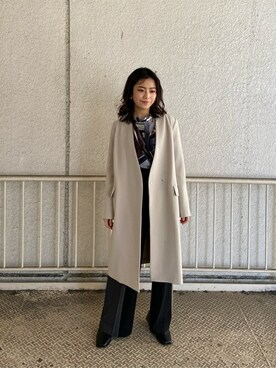 「#instagood」｜まいまいさん（レディース・158cm）の冬コーディネート