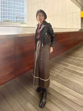 まいまいさん（レディース・158cm）の秋コーディネート