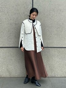 UNITED TOKYO ピグメントマーメイドワンピース　ジャンパースカート