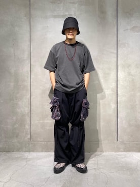 「Article no.（アーティクルナンバー）のアイテム」を使った、Tomohiro Gunjiさん（メンズ・172cm）の夏コーディネート