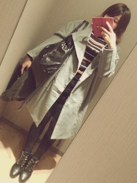 うにょぴさん（レディース・157cm）の冬コーディネート