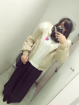 「zoff classic」｜うにょぴさん（レディース・157cm）の春コーディネート