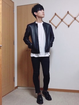 「STUDIOUS SELECT（ステュディオスセレクト）のアイテム（レッグウェア）」を使った、ふくなおさん（メンズ・174cm）の春コーディネート