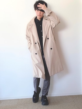 ふくなおさん(メンズ・174cm)の春コーディネート