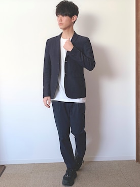 ふくなおさん（メンズ・174cm）の春コーディネート