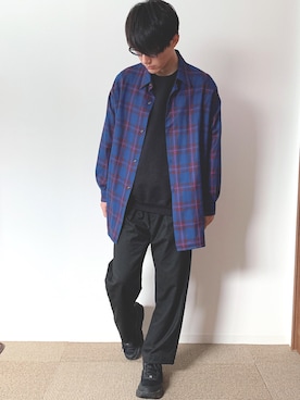 ふくなおさん（メンズ・174cm）の春コーディネート