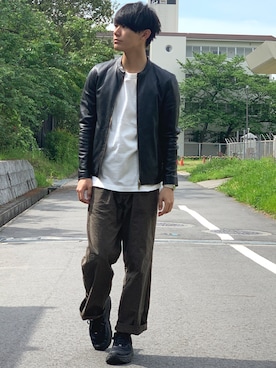 ふくなおさん（メンズ・174cm）の春コーディネート