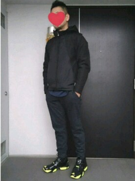 「JOURNAL STANDARD（ジャーナルスタンダード）のアイテム（ナイロンジャケット）」を使った、せ～たさん（メンズ・175cm）の冬コーディネート