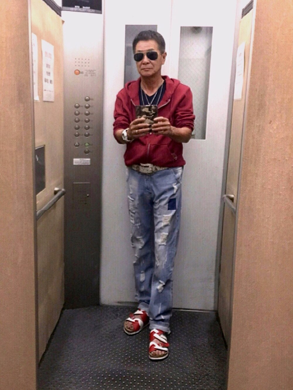 「はるコーデ」｜「Ｆactay Camdのアイテム（デニムパンツ、ブルー系）」を使った、K-Kenji⚾️さん（メンズ・174cm）の春コーディネートの1枚目の写真