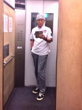 「アイテム（パンツ）」を使った、K-Kenji⚾️さん（メンズ・174cm・70代）の夏コーディネート