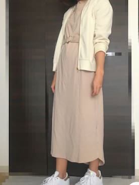 「grove（グローブ）のアイテム（その他アウター）」を使った、HIKAさん（レディース・157cm）の春コーディネート