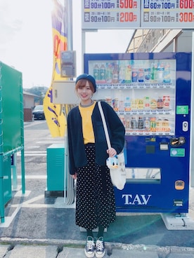 Hikariさん（レディース・175cm）の冬コーディネート