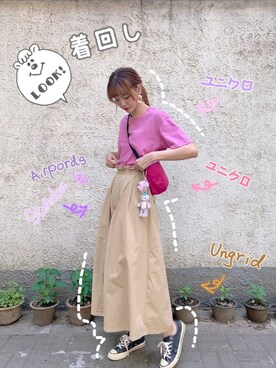 Hikariさん（レディース・175cm）の夏コーディネート