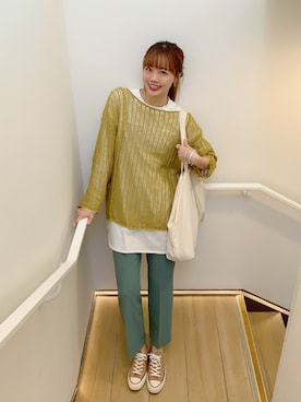 Hikariさん（レディース・175cm）の秋コーディネート