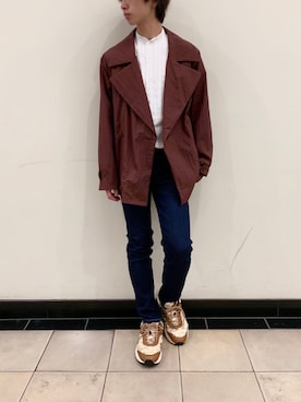 「FlowerMOUNTAIN（フラワーマウンテン）のアイテム」を使った、SHOYAさん（メンズ・173cm）の秋コーディネート