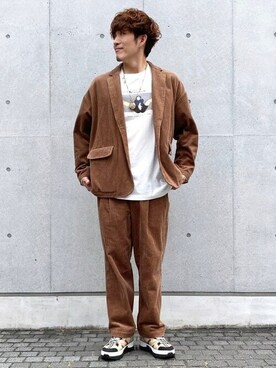 「BeAMS DOT（ビームスドット）のアイテム（ジャケット/アウター）」を使った、BeAMS DOTさん（メンズ・180cm）の秋コーディネート