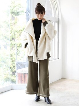 BeAMS DOTさん(レディース・158cm)の冬コーディネート
