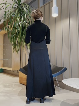 「BeAMS DOT（ビームスドット）のアイテム（ワンピース/ドレス）」を使った、BeAMS DOTさん（レディース・158cm）の冬コーディネート