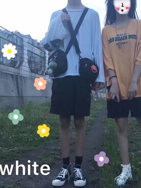 「CONVERSE（コンバース）のConverse 1970s Chuck Taylor All Star Canvas High-Top Sneakers（スニーカー、ブラック系）」を使った、折原临也さん（メンズ・168cm）の秋コーディネート