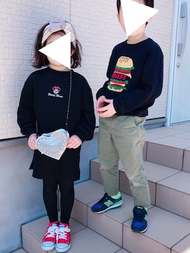 めるさん（キッズ・125cm）の春コーディネート