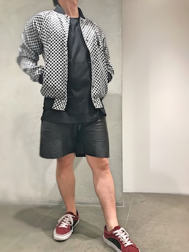 「B'2nd（ビーセカンド）のアイテム（ジャケット/アウター）」を使った、あかおさん（メンズ・171cm）の夏コーディネート