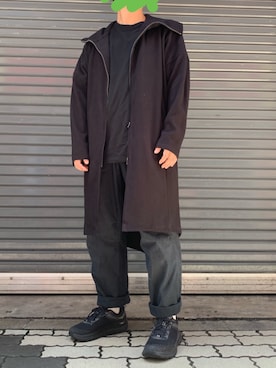 「OURET（オーレット）のアイテム（ジャケット/アウター）」を使った、あかおさん（メンズ・171cm）の秋コーディネート
