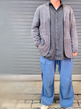 あかおさん（メンズ・171cm）の秋コーディネート