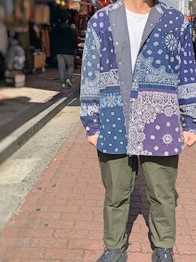 あかおさん（メンズ・171cm）の冬コーディネート