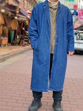 「Liberaiders（リベレイダース）のアイテム」を使った、あかおさん（メンズ・171cm）の冬コーディネート