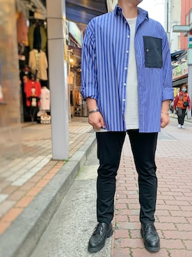 あかおさん(メンズ・171cm)の春コーディネート