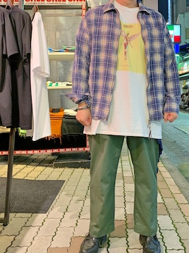 あかおさん（メンズ・171cm）の夏コーディネート